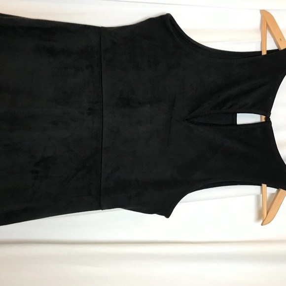 SOLD - Dex - Faux Suede Fringe Bottom Dress - Picture 5 of 10